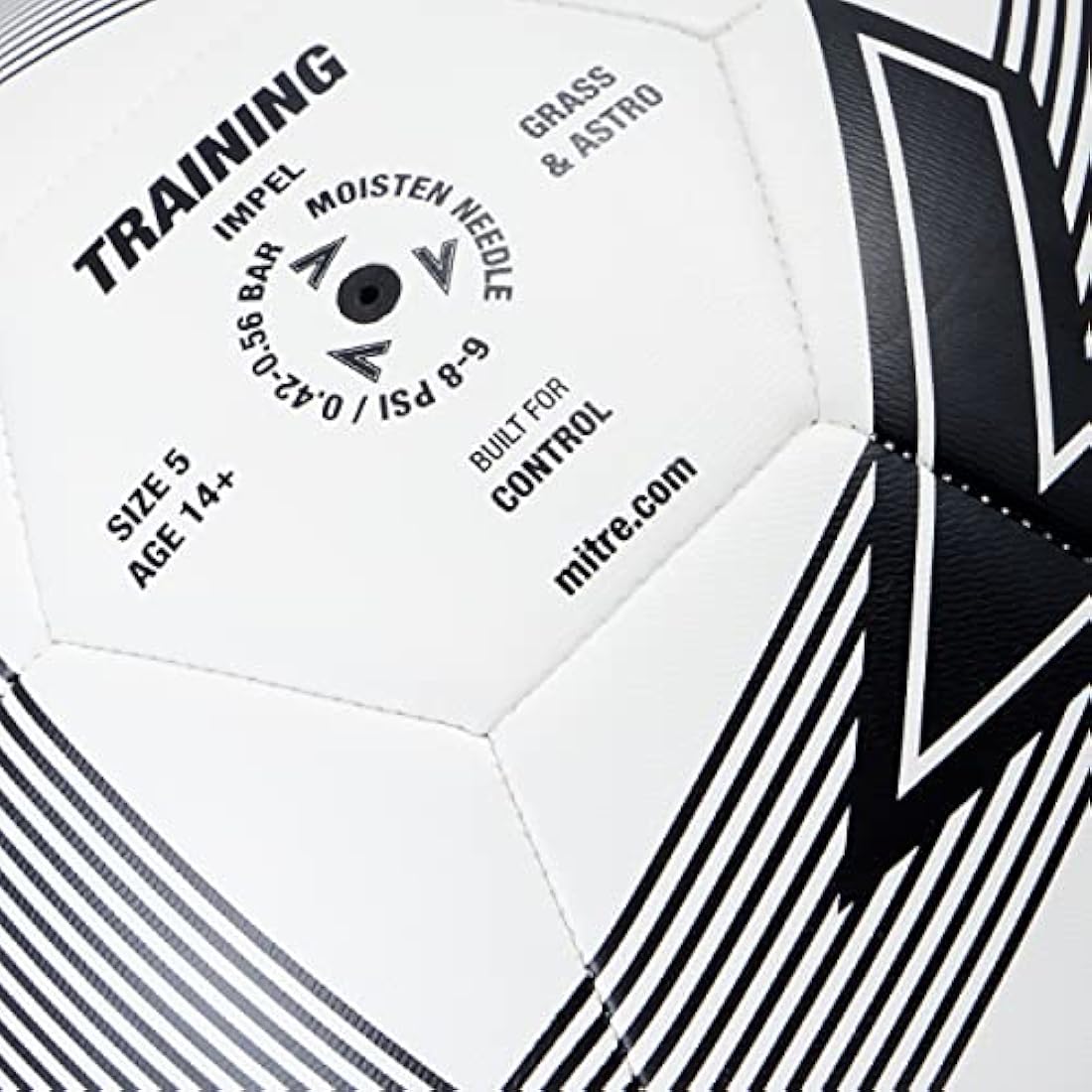 Mitre Unisex Impel L30P Football, Highly Durable, Shape Retention,Football
