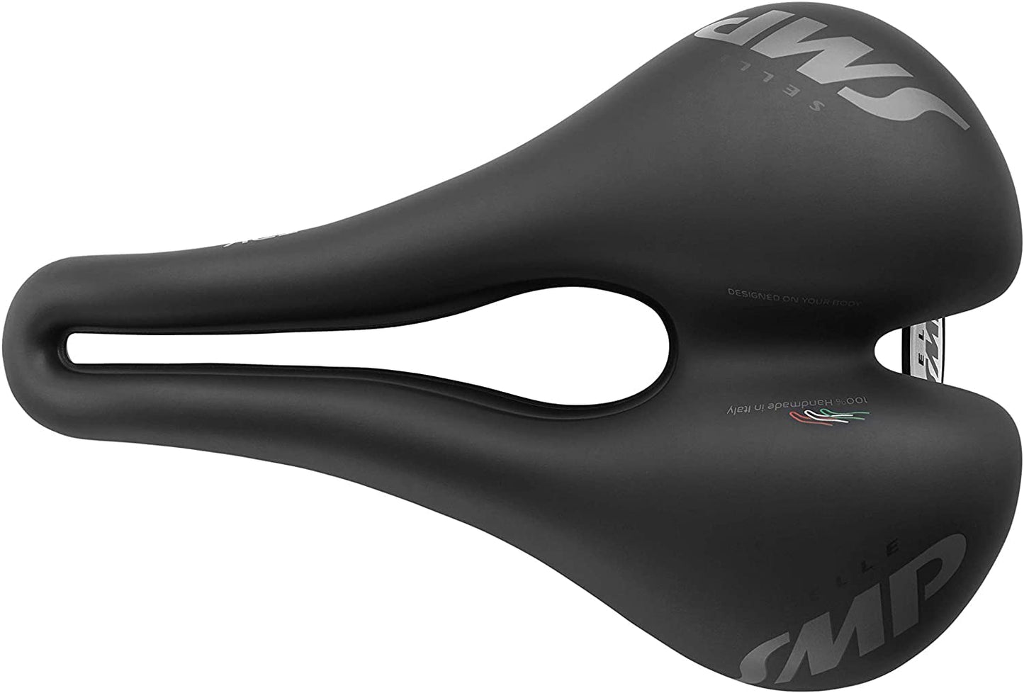 SMP4Bike Selle SMP TRK Large Saddle, Black, 27.2 x 17.7 cm
