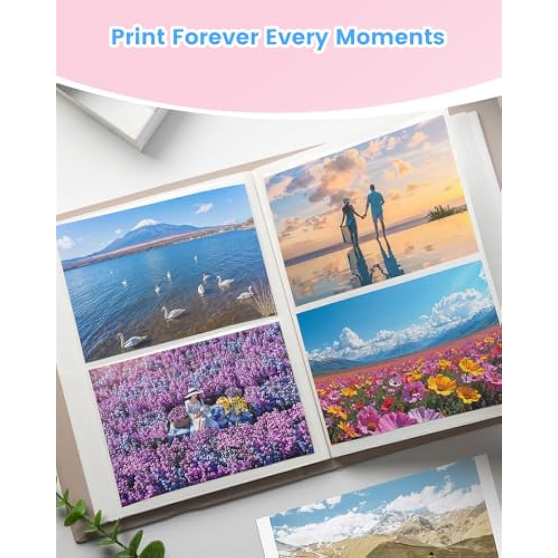 Replacement Canon Selphy CP1500 Ink and Photo Paper 6x4 inch Set for Canon Selphy CP1300 CP1200 CP1000 CP910 CP810,3115B001(AA) 3 Color Ink Cassette Cartridges/108 Sheets /100 x 148mm Printer Paper