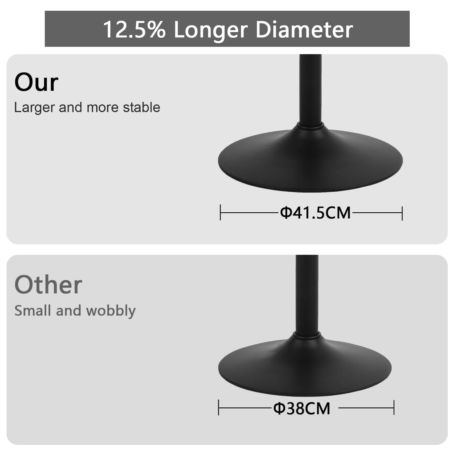 YOUTASTE Bar Stools, Breakfast Bar Chairs with Back, PU Leather Kitchen stools, Swivel Height Adjustable Barstools, Modern (Brown, One Stool)