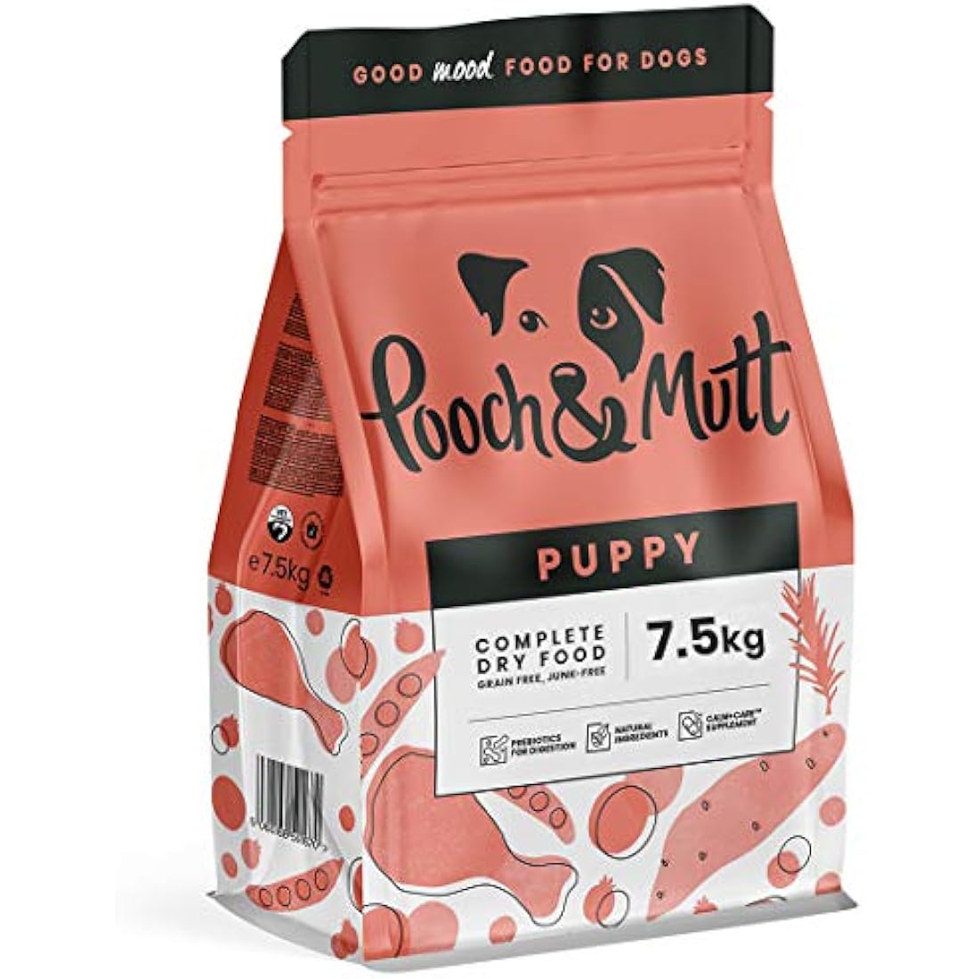 Pooch & Mutt - Complete Puppy Dry Dog Food (Grain Free), Chicken & Superfood Blend, 7.5kg