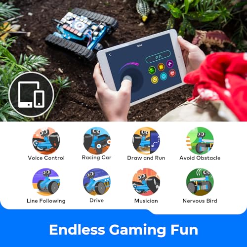 Makeblock mBot Ranger 3-in-1 Robot, Programmable Robot Kit, Building Robot Kit, Scratch and Arduino C Programming Robot Toys, APP Control, STEM Toy Robots, Build Educational Robot Gifts for Age 10+