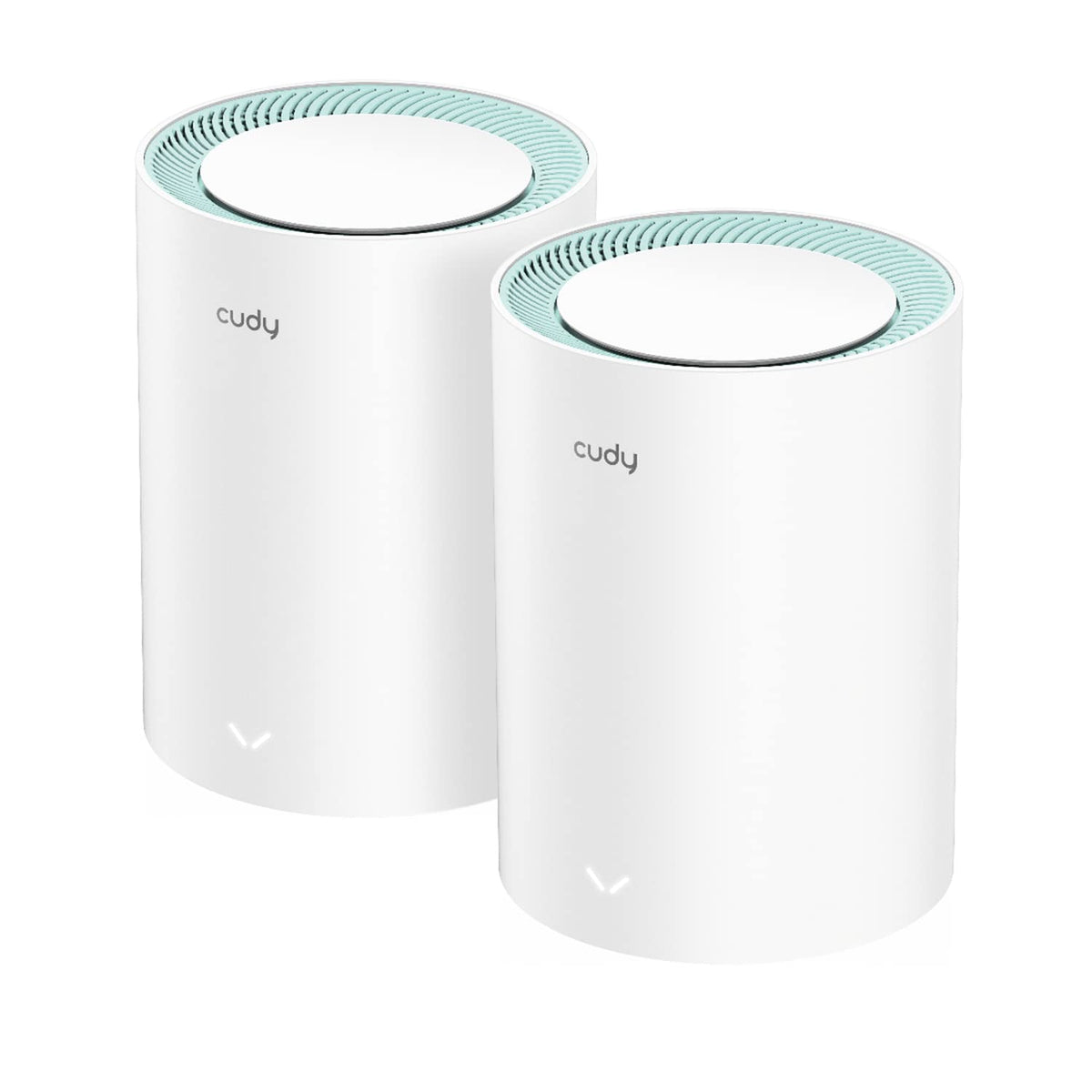 Cudy M1300 Full Mesh AC1200 Gigabit WiFi System, Dual Band, WiFi Extender, High Gain Antennas, VPN, Cloudflare Connect Up to 100 Devices (2 Pack)