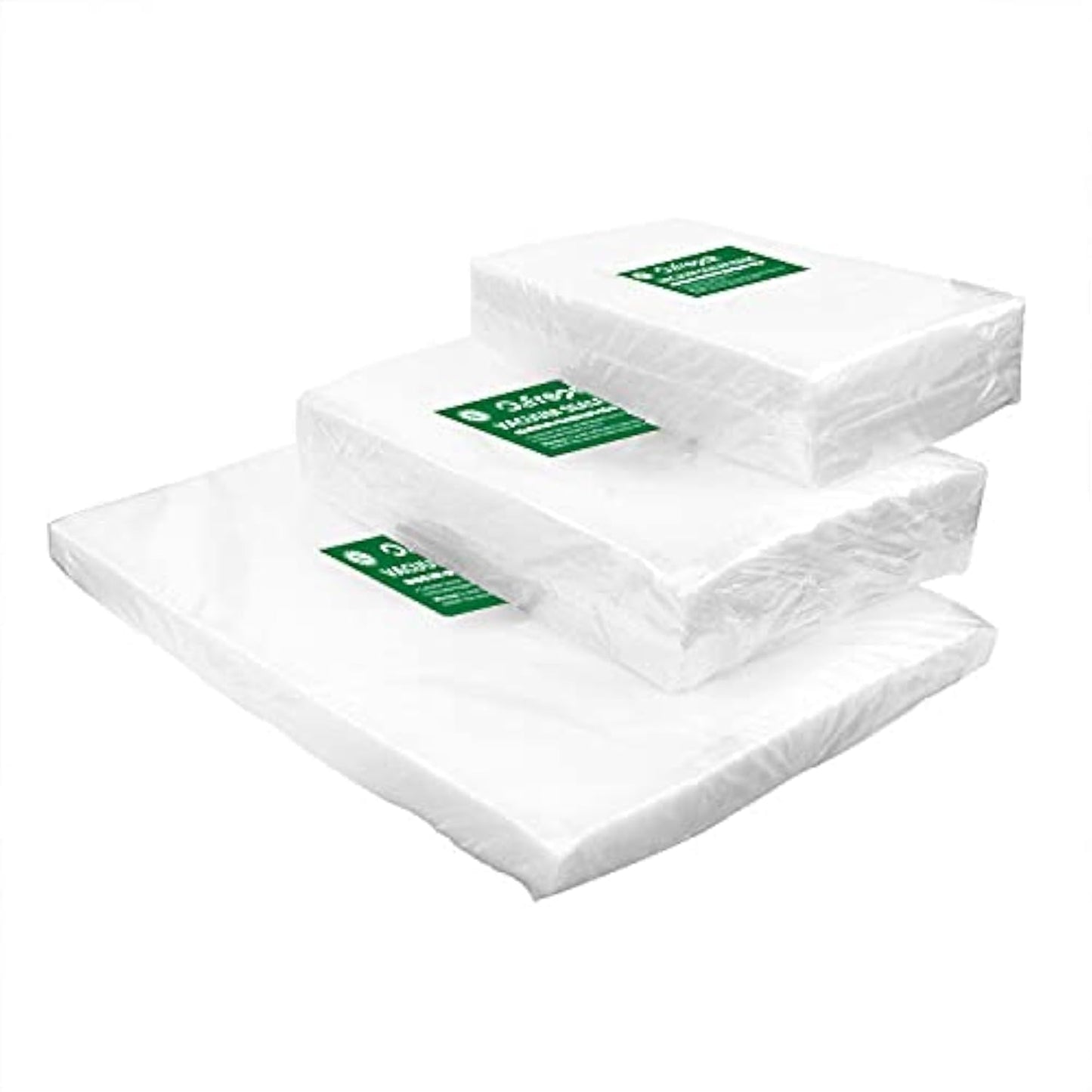 O2frepak 150 Count 50 of Each Size15X25cm 20x30cm 28x40cm Textured Vacuum Sealer Bags for Food sealer,BPA Free Embossed Vacuum Food Sealer Bags,Great