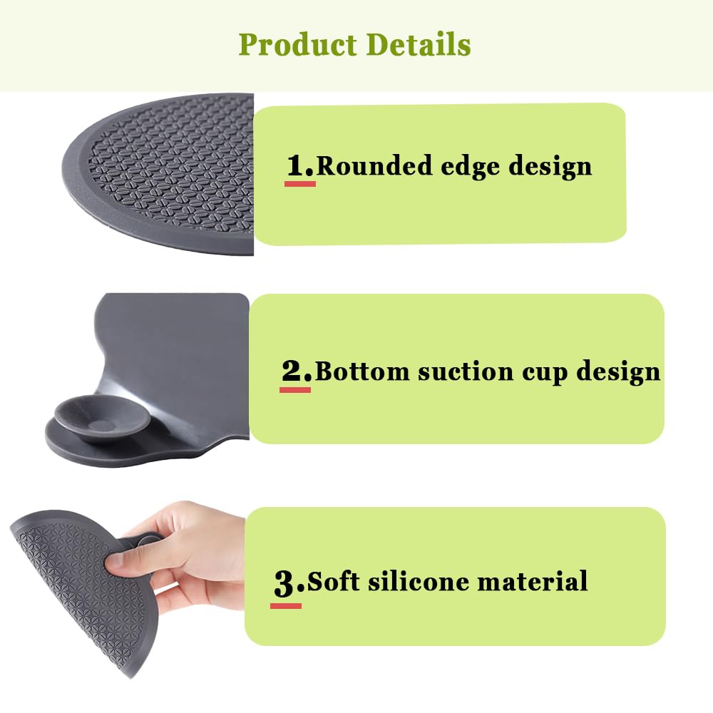 YFTRFR 3 Pcs Silicone Bathtub Stopper Large Sink Plug Drain Stopper Bathtub Drain Cover Suitable for Bathroom Washbasins and Kitchen Sinks Recyclable