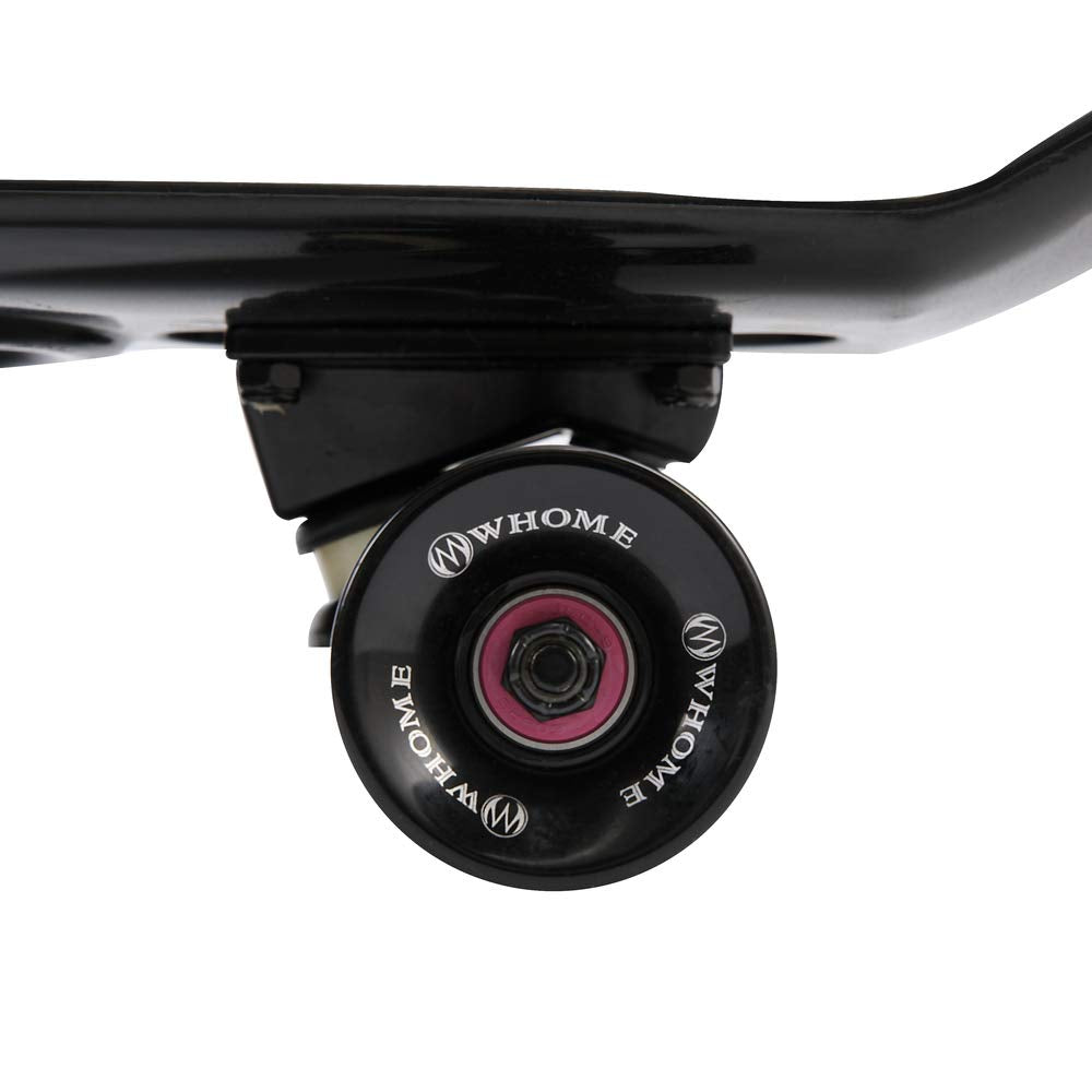 WHOME Skateboards - 27'' Cruiser Skateboard Complete for Adult/Kid Girl/Boy Beginner/Pro Commuting Retro Plastic Deck ABEC-9 Bearings with T-Tool