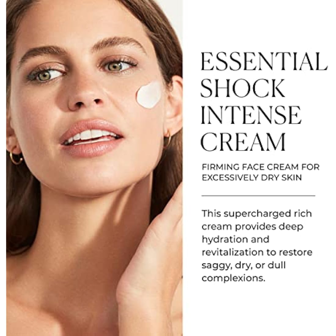 Natura Bissé Essential Shock Intense Cream, Rich Firming Face Cream, Nourishes, Firms & Rejuvenates, For Dry & Normal Skin, 2.5 Oz