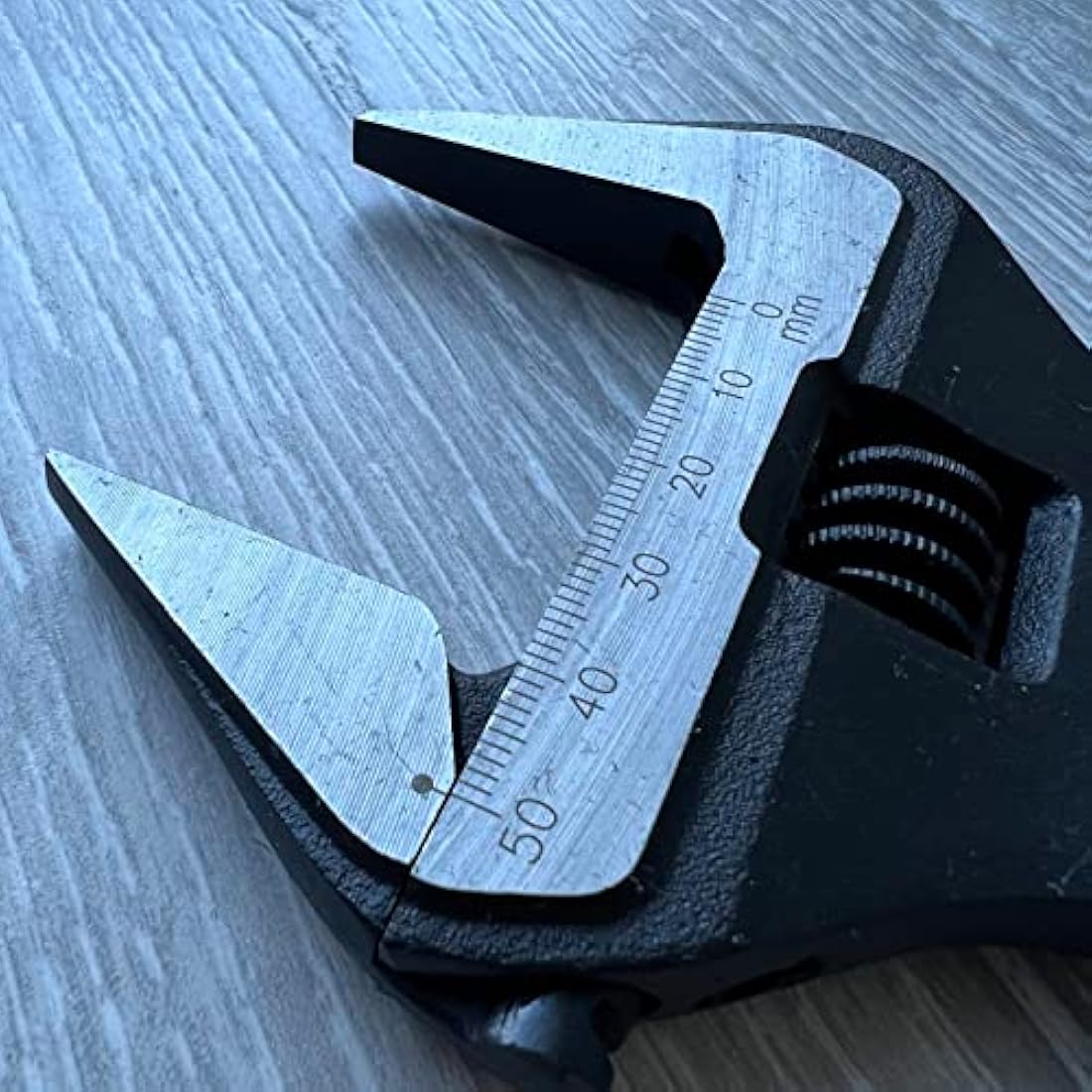 OX Pro OX-P324610 Extra Wide Jaw Adjustable Wrench - Adjustable Plumbing Spanner with Soft Grip Handle - Multifunctional tool – 10 inch
