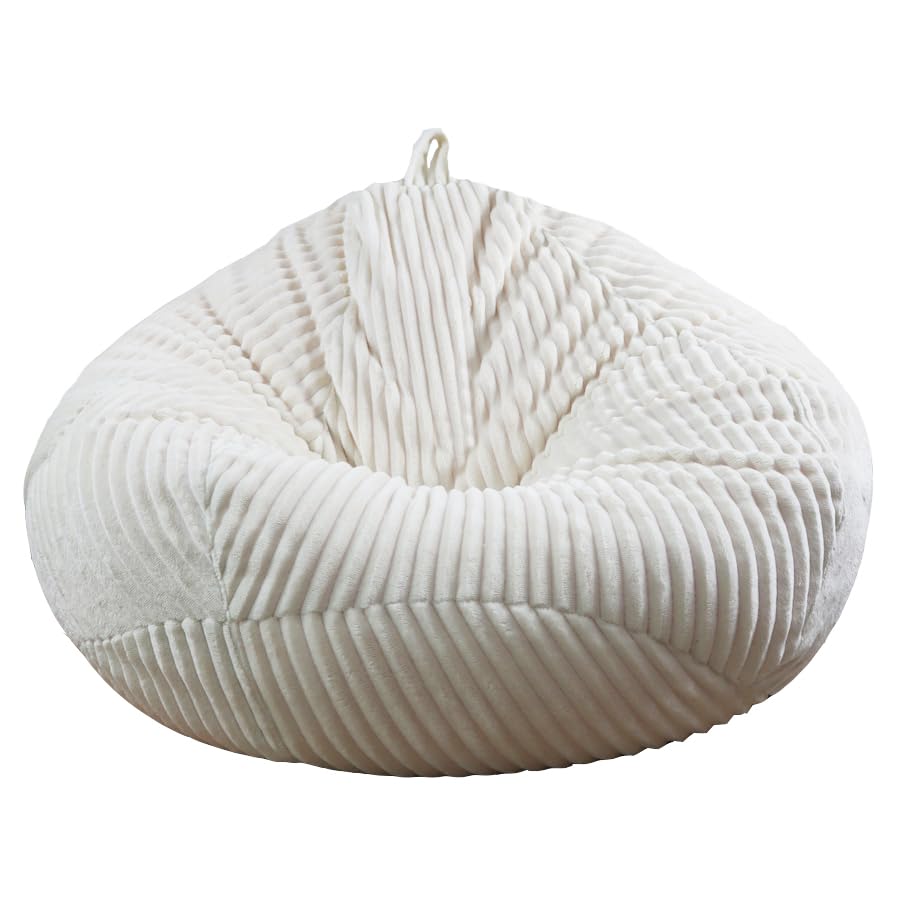 Bestenrose without Filler Bean Bag Cover Stuffed Storage Sofa Chair Cover