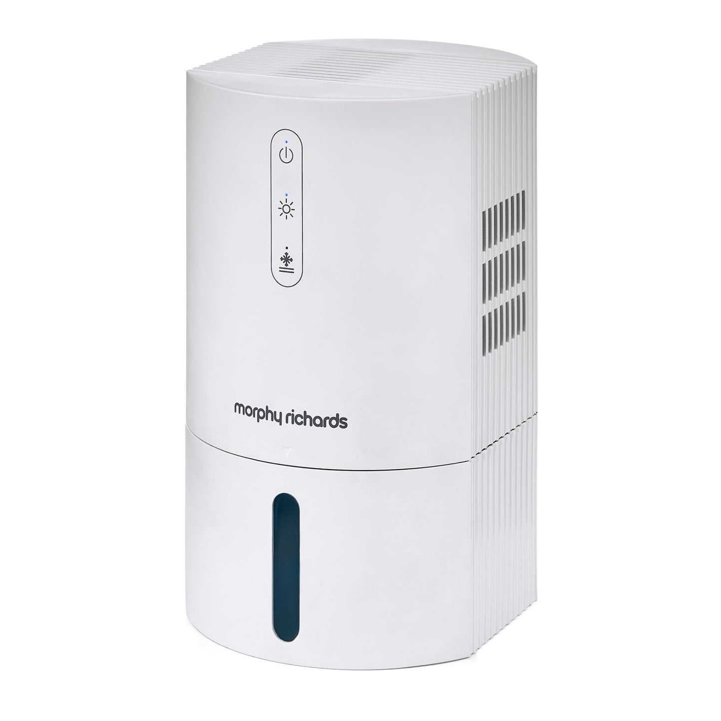 Morphy Richards PureFresh 0.9L Dehumidifier, Compact, Lightweight, Quiet, Ambient Lighting, For Bedrooms, Kitchens, Caravans, Window sills, White,