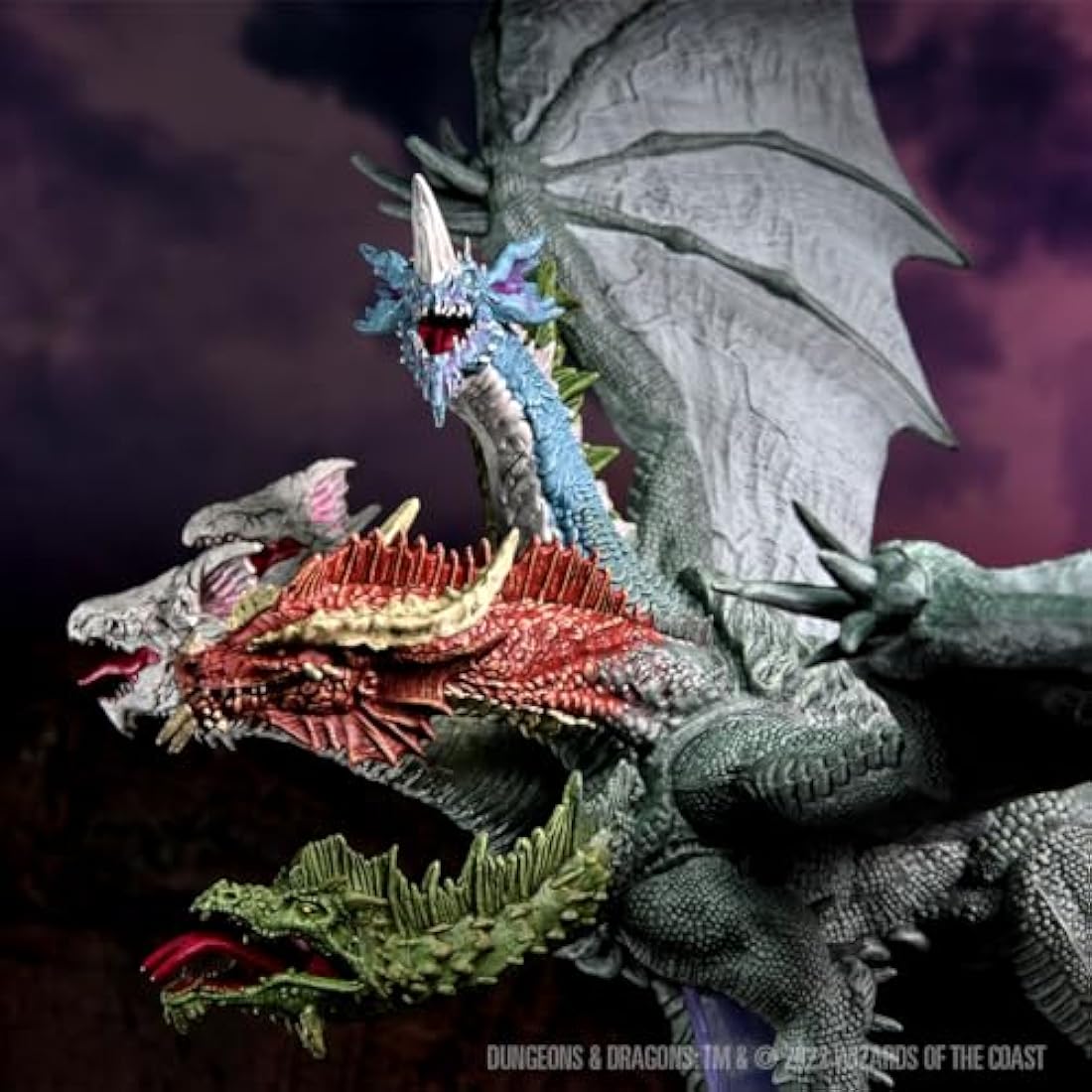 D&D Fizban's Treasury of Dragons Premium Set 2 Dracohydra: D&D Icons of the Realms Miniatures