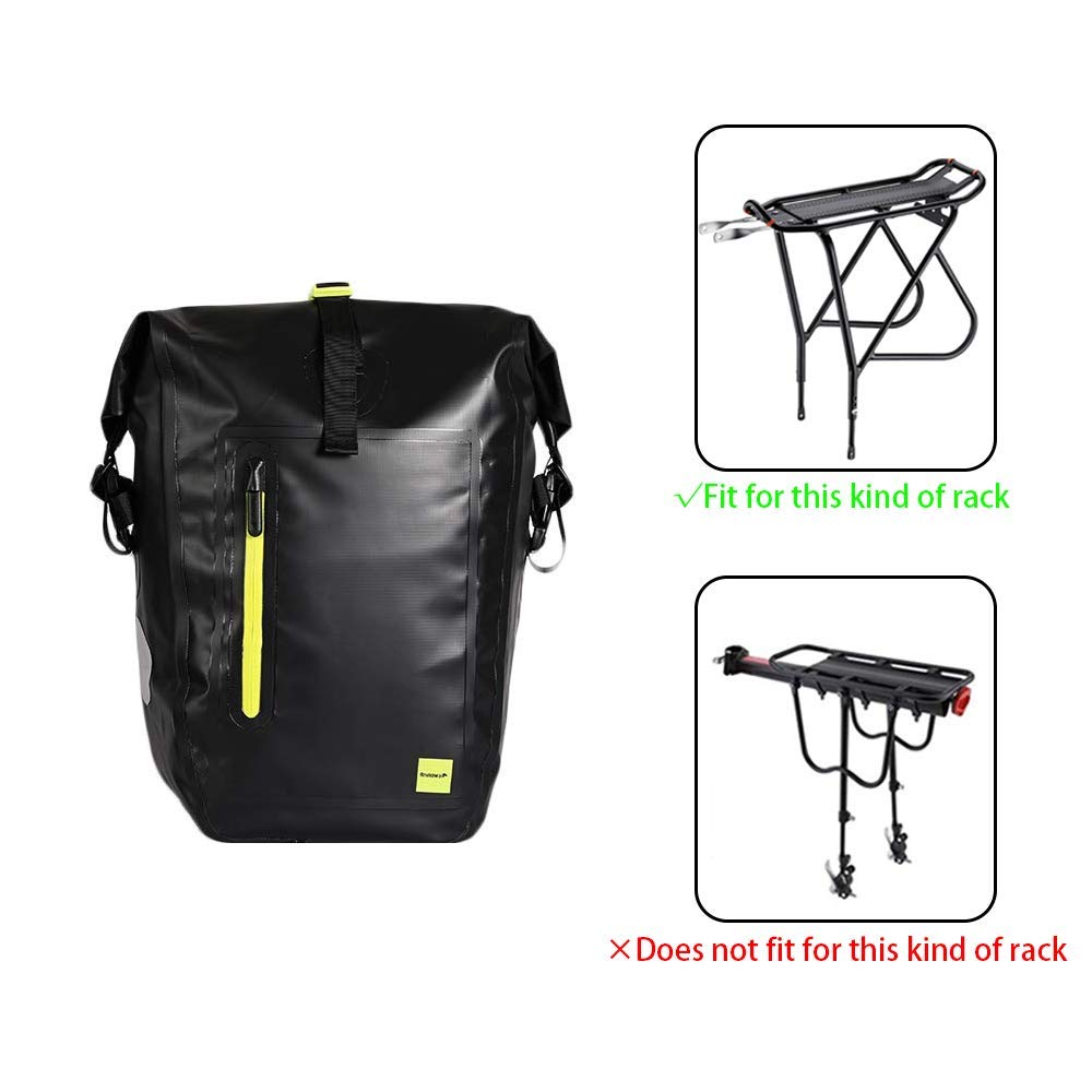 Rhinowalk Bike Bag Waterproof Bike Pannier Bag 25L,(for Bicycle Cargo Rack Saddle Bag Shoulder Bag Laptop Pannier Rack Bicycle Bag Professional