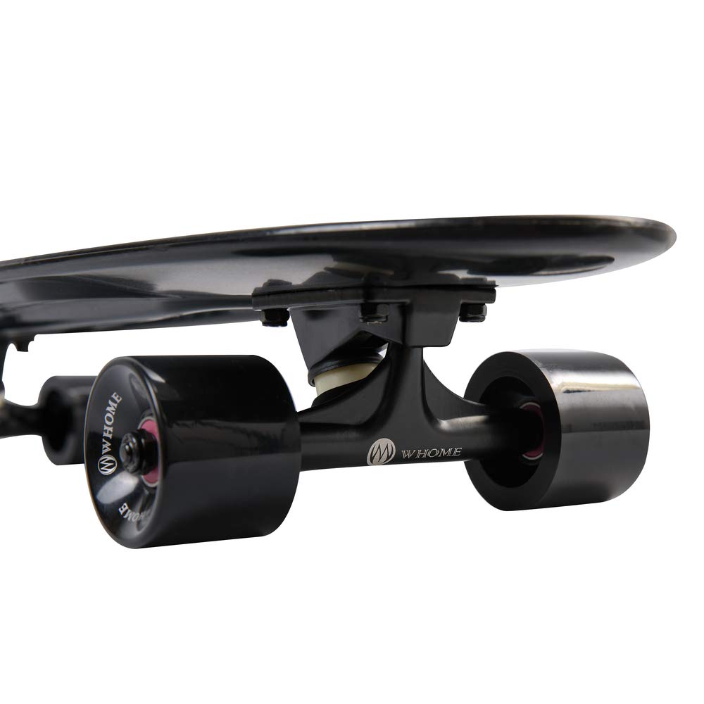 WHOME Skateboards - 27'' Cruiser Skateboard Complete for Adult/Kid Girl/Boy Beginner/Pro Commuting Retro Plastic Deck ABEC-9 Bearings with T-Tool