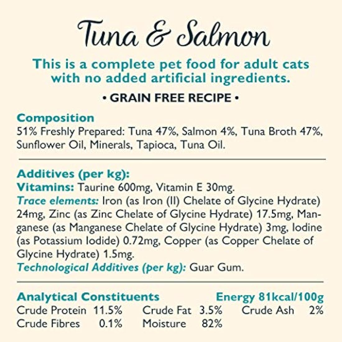 Lily's Kitchen Natural Adult Wet Cat Food Tins - Shredded Fillets Multipack - Complete Grain-Free Recipes, Pack of 4 (8 x 70g)