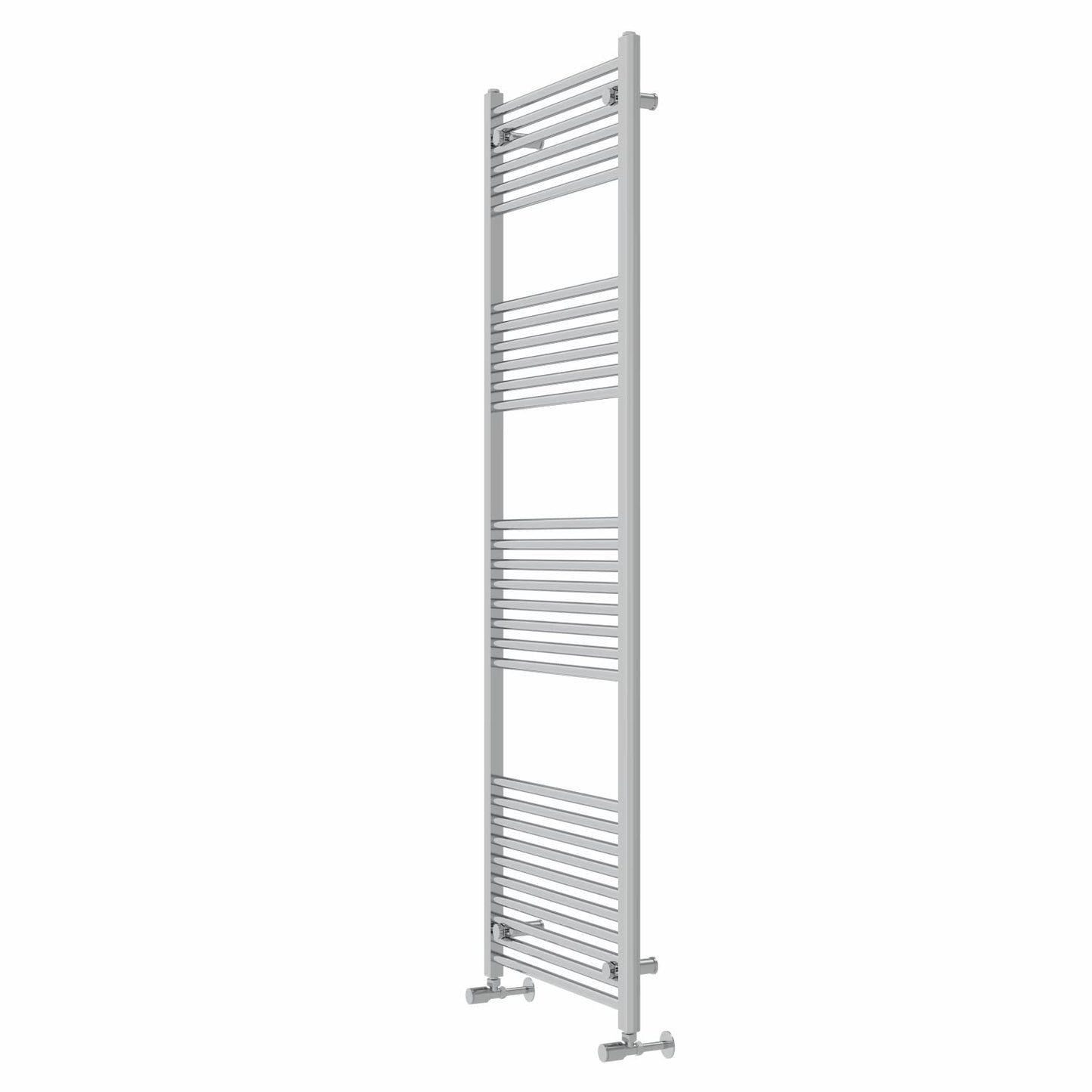 Warmehaus Straight Bathroom Heated Towel Rail Radiator Chrome 1800x600mm
