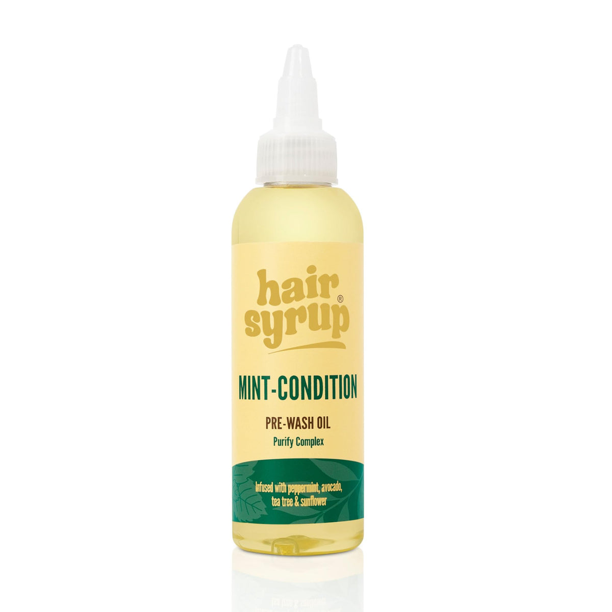Hair Syrup | Mint Condition: Mint & Tea Tree Hair Oil | For Dry, Itchy or Sensitive Scalp | Cooling & Soothing Sensation | Peppermint Enriched | Vegan