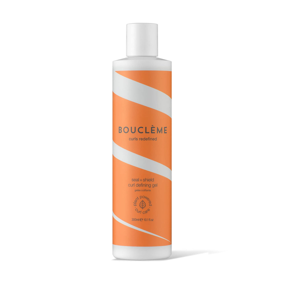 Boucl?me Seal + Shield Curl Defining Gel - Strong Hold Gel to Protect Against Humidity - 95.69% Naturally Derived Ingredients and Vegan - 300ml, clear
