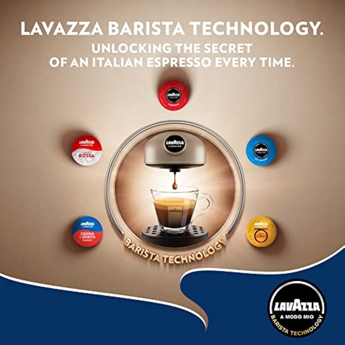 Lavazza, A Modo Mio Jolie & Milk EVO Coffee Machine Made from 33% Recycled Plastic, with Integrated Milk Frother and Removable Grid, Compatible with A Modo Mio Pods, 1250 W, 220–240 V, 50–60 Hz, White