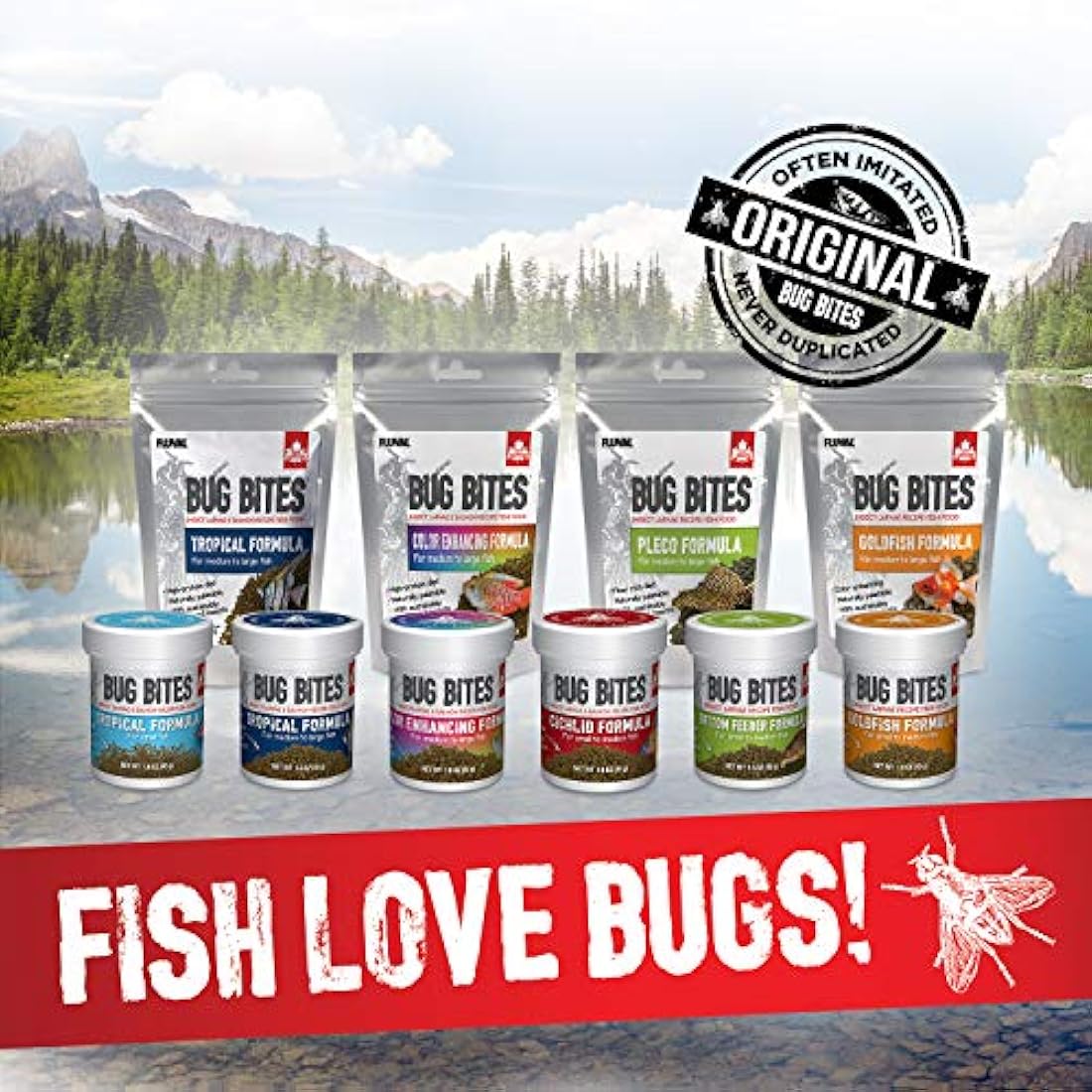 Fluval Bug Bites Bottom Feeder Fish Food 130 g
