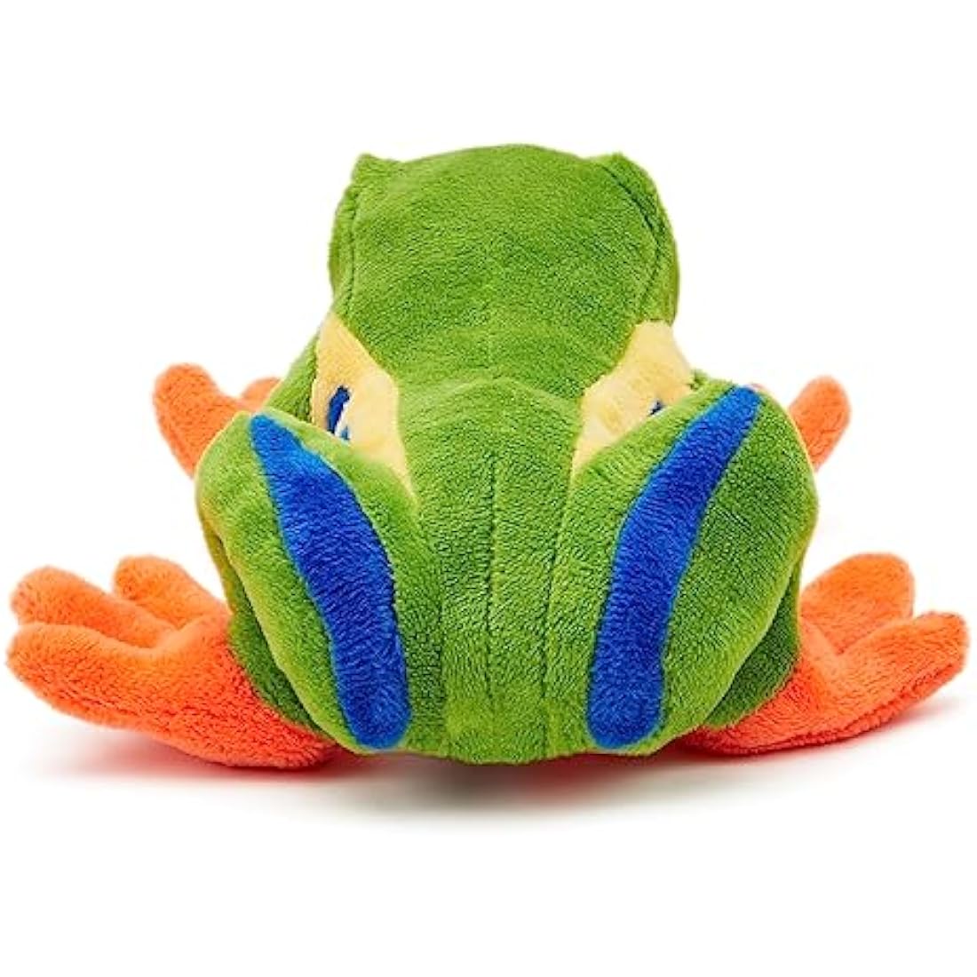 Zappi Co 100% Recycled Plush Tree Frog Toy (15cm Length) Stuffed Soft Cuddly Eco Friendly Animals Collection for Newborns – Lifelike & Realistic