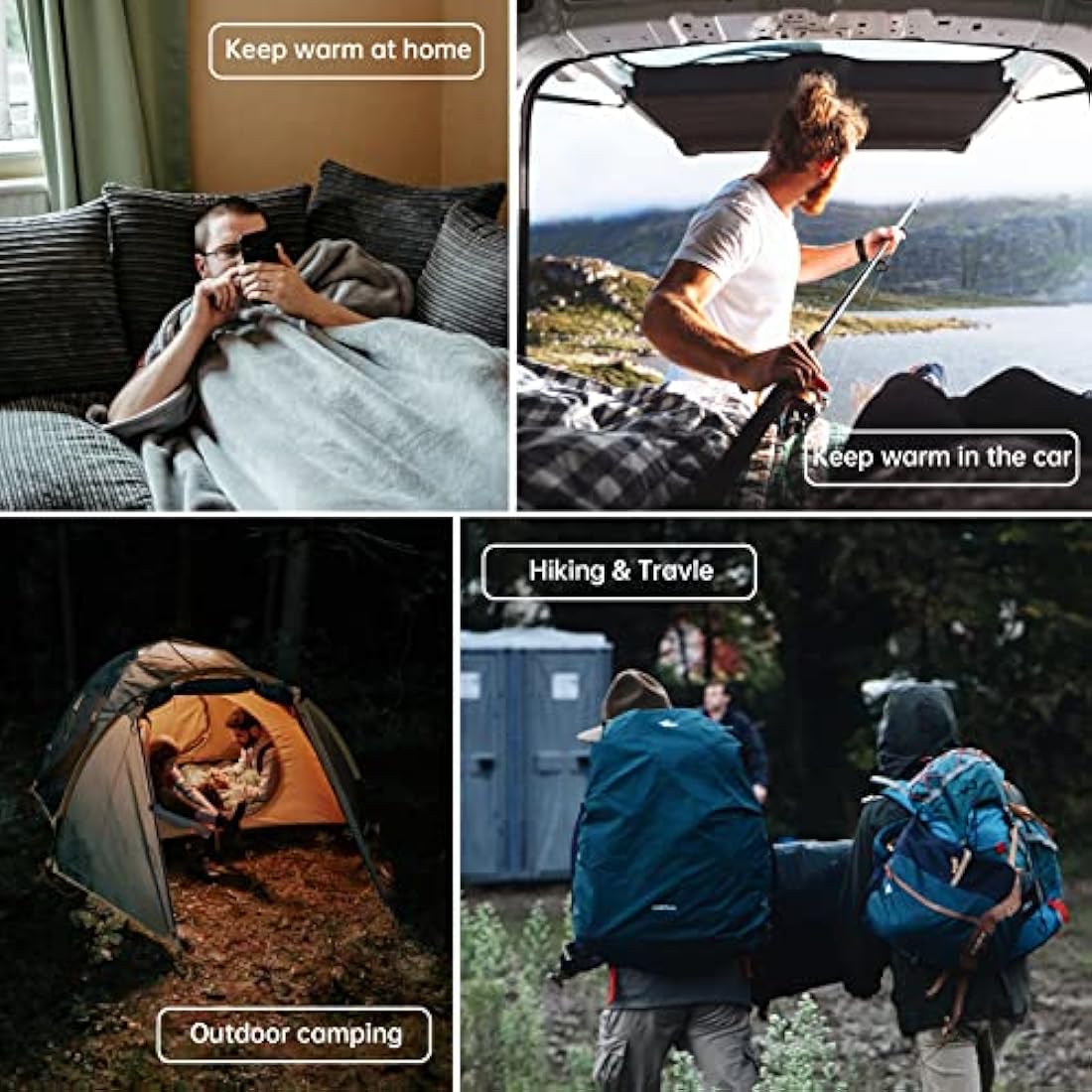 BISINNA XXL Sleeping Bag for Big and Tall Adults,3-4 Season Plus Size Warm and Comfortable Waterproof Lightweight Sleeping Bag Great for Camping Backpacking Hiking Indoor & Outdoor