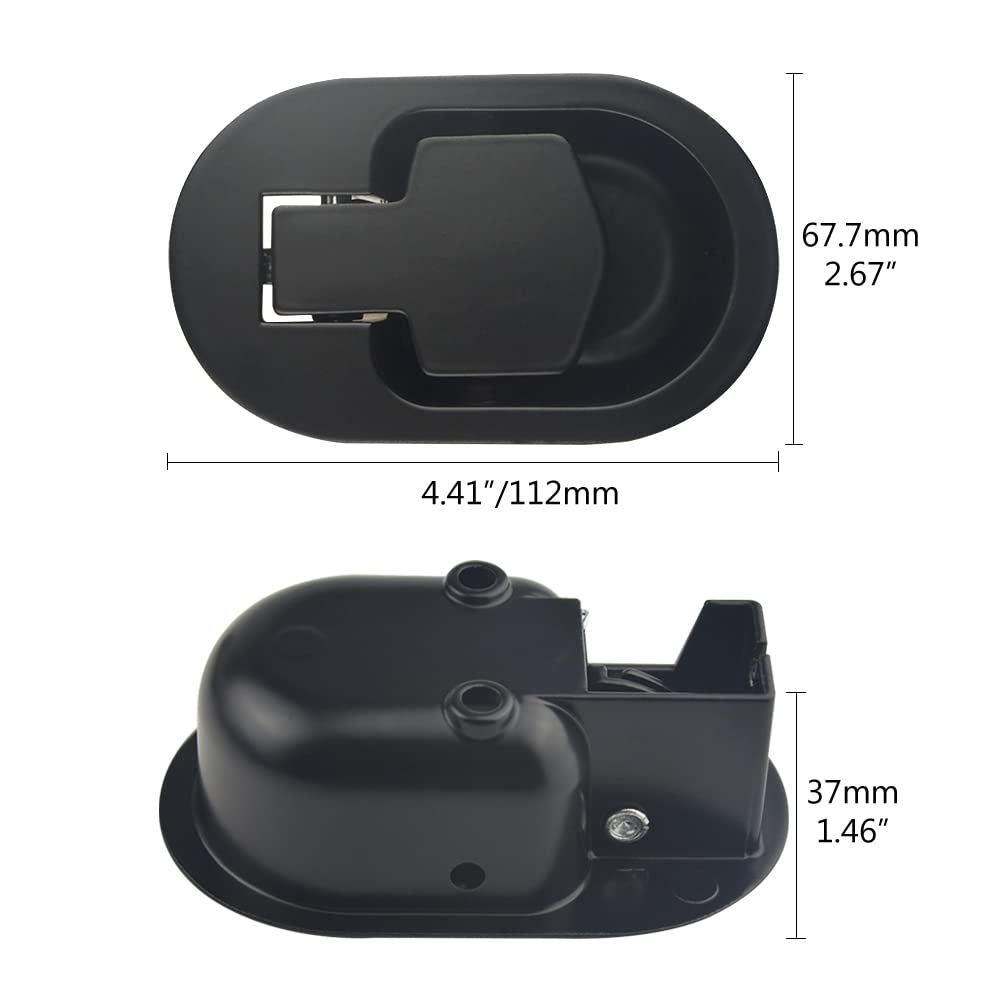 WMYCONGCONG 2 Set Sofa Recliner Release Pull Handle Replacement Parts Sofa Chair Couch Replacement Cable with D-Ring Compatible with Ashley and Most