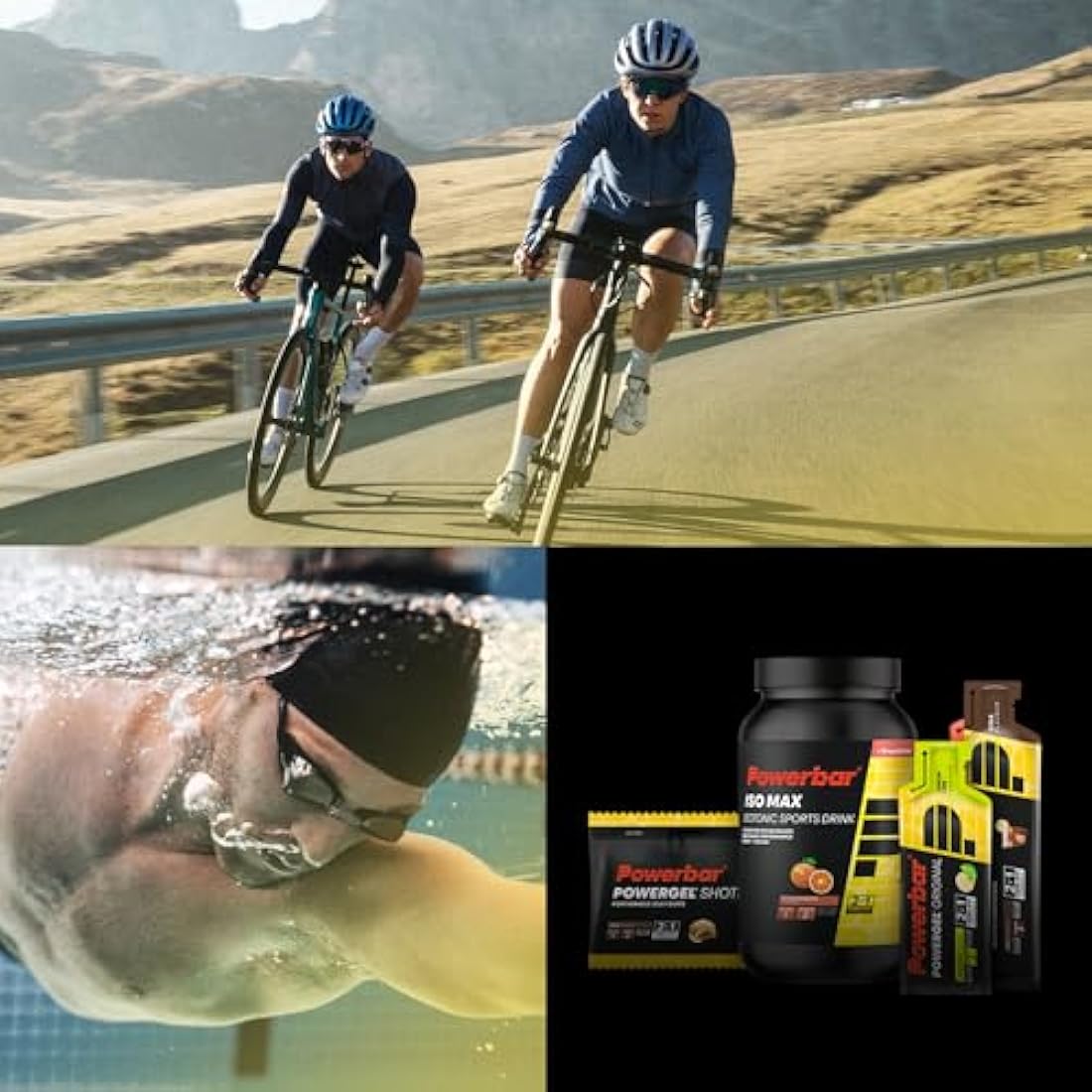 Powerbar Isoactive Red Fruit 1320g - Isotonic Sports Drink - 5 Electrolytes + C2MAX