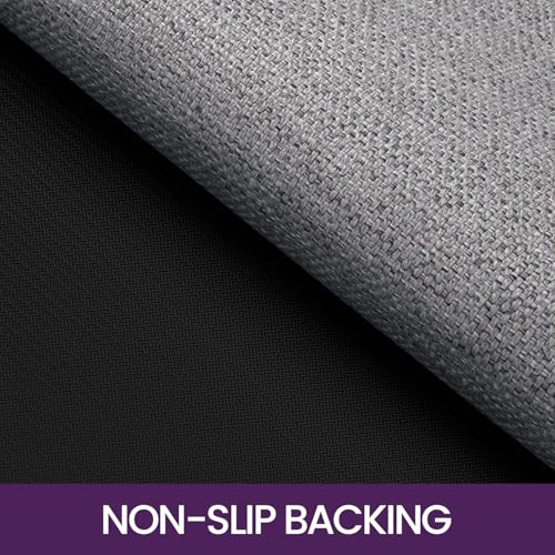 DEXI Door Matts Indoor 92 x 142 cm, Dirt Trapper Doormats Inside with Non Slip Rubber Backing, Low Profile Absorbent Entrance Mat for Muddy Shoes and