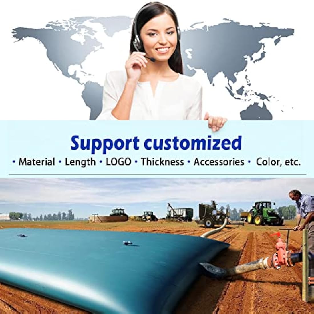 LTCANOPY 110L/30gal Foldable Portable Water Tank, Large Capacity, Drought Resistant, Fire Protection, Agricultural Irrigation, Outdoor Emergency