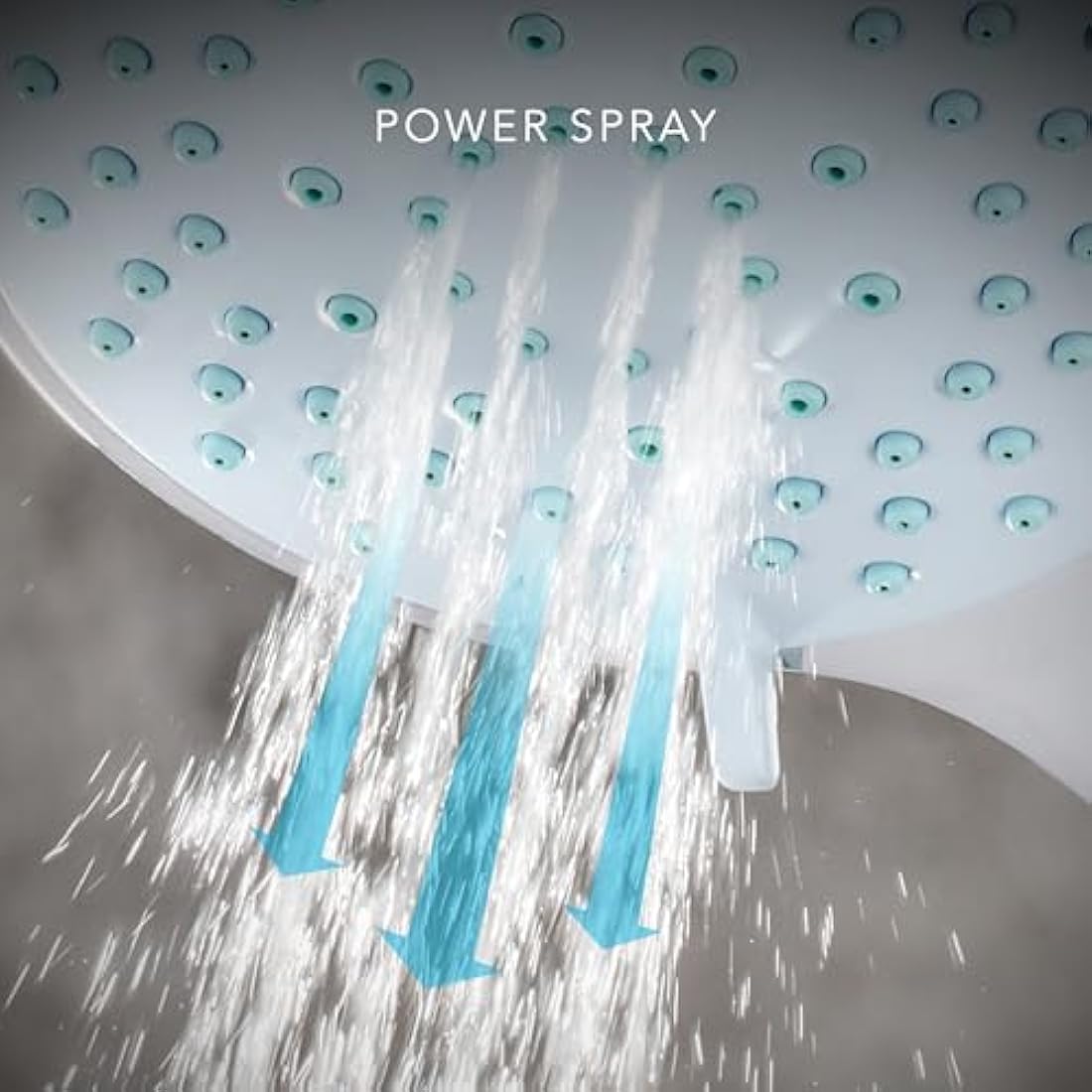 Mira Showers Moto 5 Spray Shower Head, 110 mm, Chrome 39181W-CP