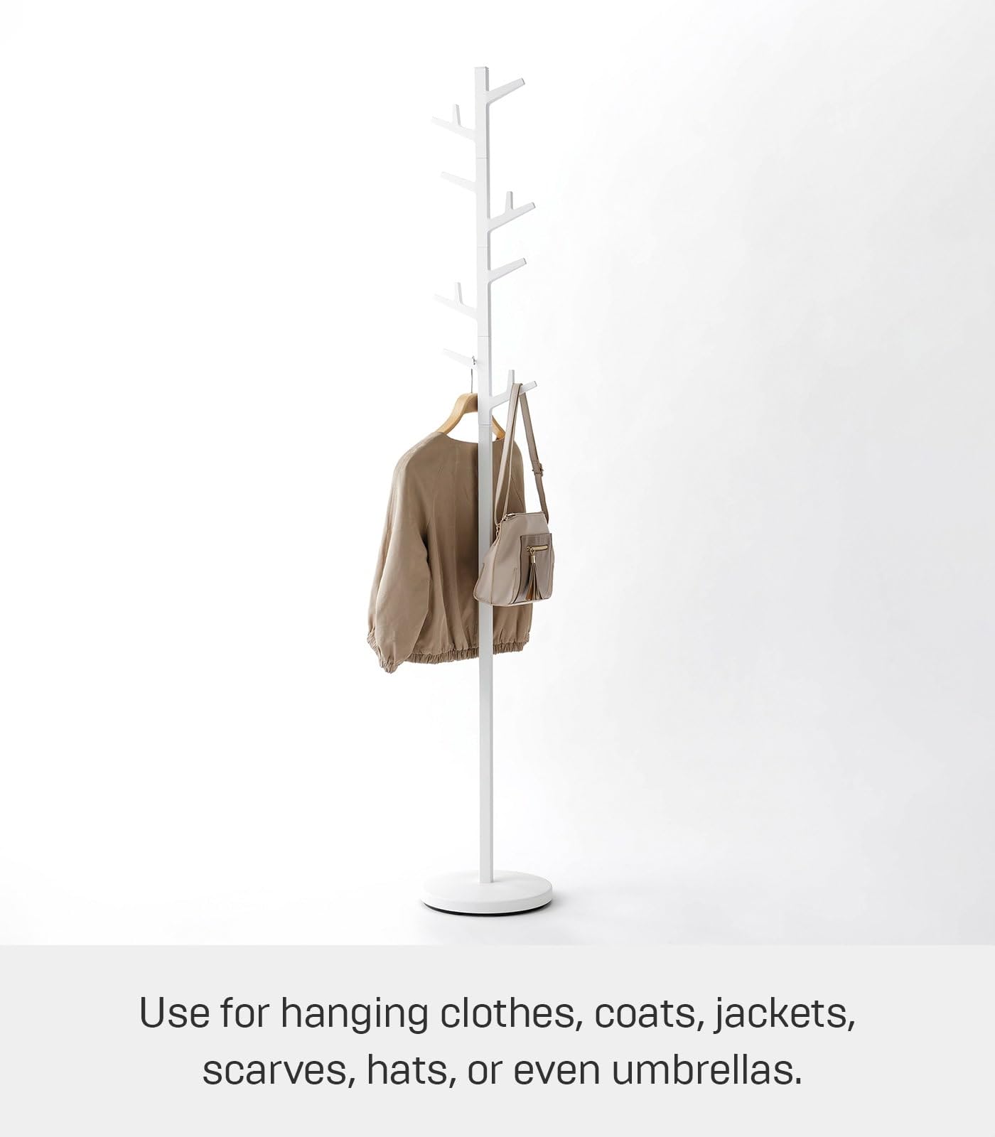 YAMAZAKI Branch Coat Rack, white