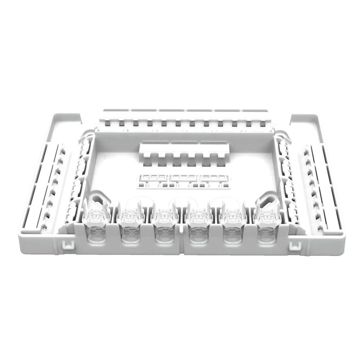 WAGO Junction box; Wiring center; for multicore cables; 221 Series; max. 4 mm? connectors; without splicing connectors; white, 207-4301 (1 pcs)