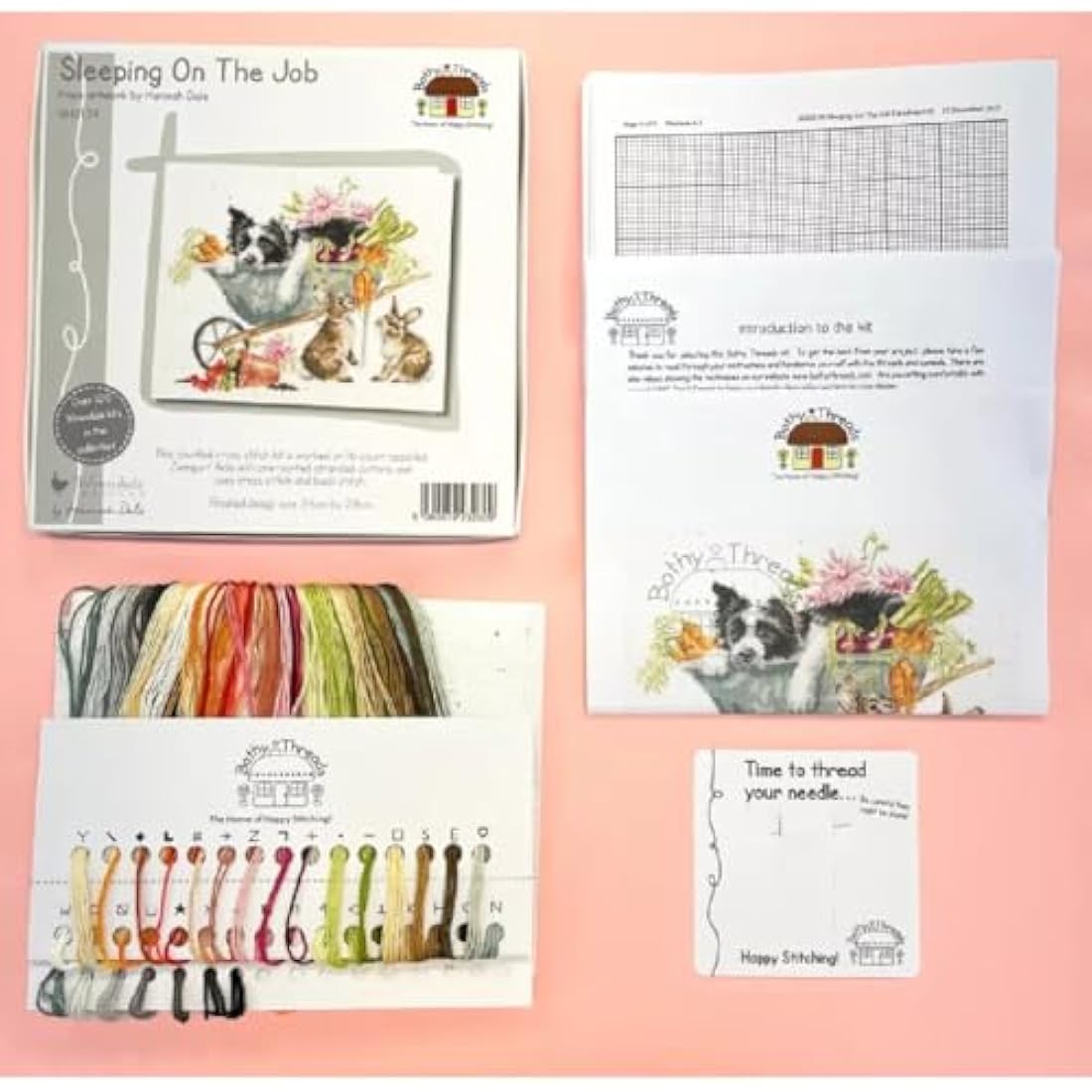 Bothy Threads - Sleeping On The Job Counted Cross Stitch Kit