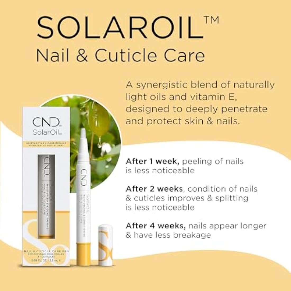 CND Essentials Care Pen Solar Oil, 2.5 ml