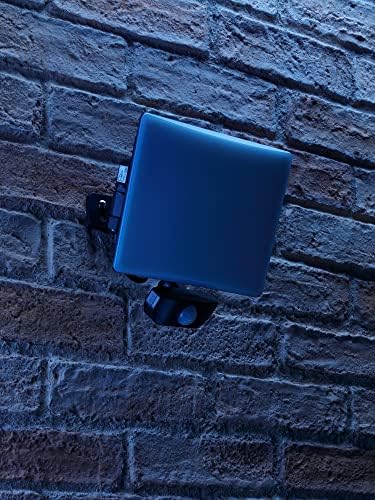 Auraglow 50W 4200lm Full Screen Slimline LED Security Motion Sensor PIR Flood Light Black Outdoor Wall Lamp