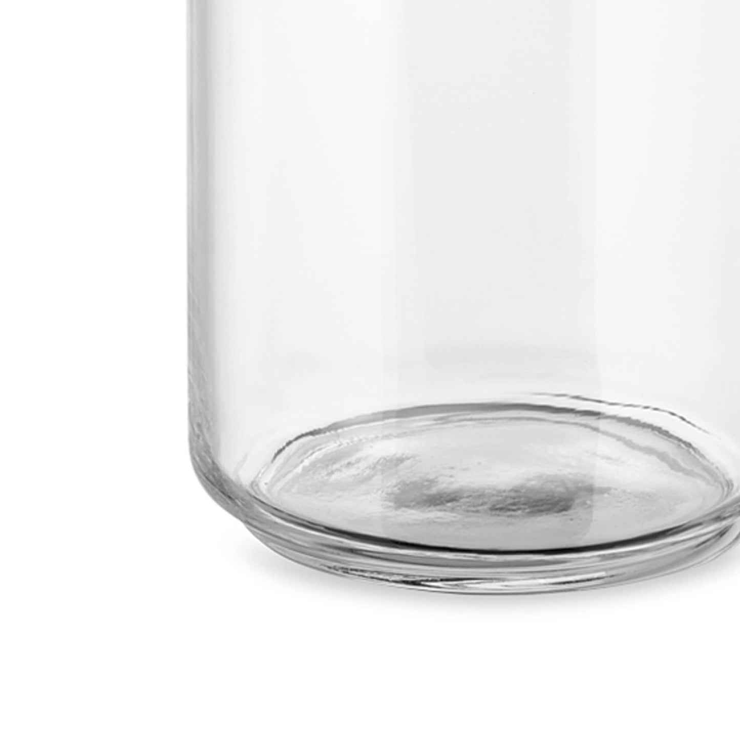 Alessi AMDR08 W Glass Gianni Jar A Little Man Holding On Tight Extra Large Kitchen Box with Hermetic Lid in Thermoplastic Resin, White, 2000 ml