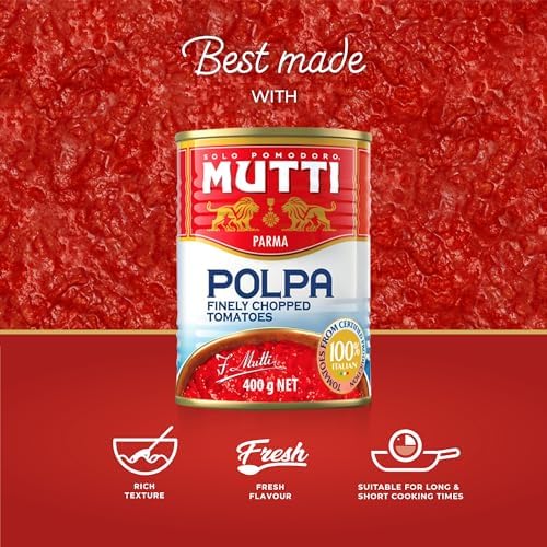 Mutti Finely Chopped Tomatoes 400g (Pack of 12)