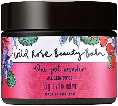 Neal's Yard Remedies Wild Rose Beauty Balm, Radiant & Nourished Skin, For All Skin Types, Cruelty-Free, 50g