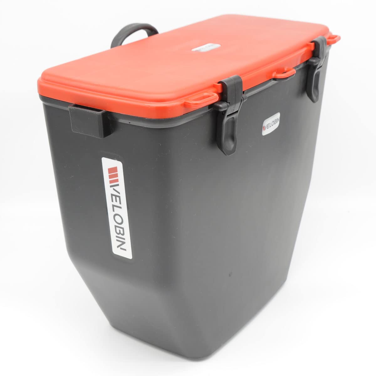 Velobin? Lockable Waterproof Bicycle Pannier Bag (Red)