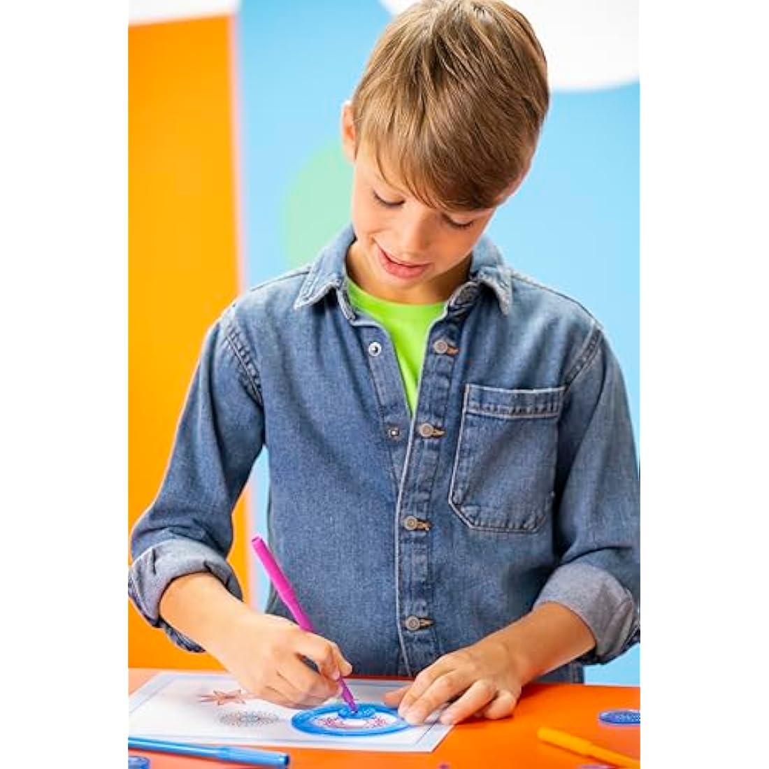 Spirograph Design Set | Create Amazing Endless Designs | 30 Pieces Set Including Precision Parts, Pens & Spiro-Putty | Creative Arts & Crafts Activity | for Ages 8+