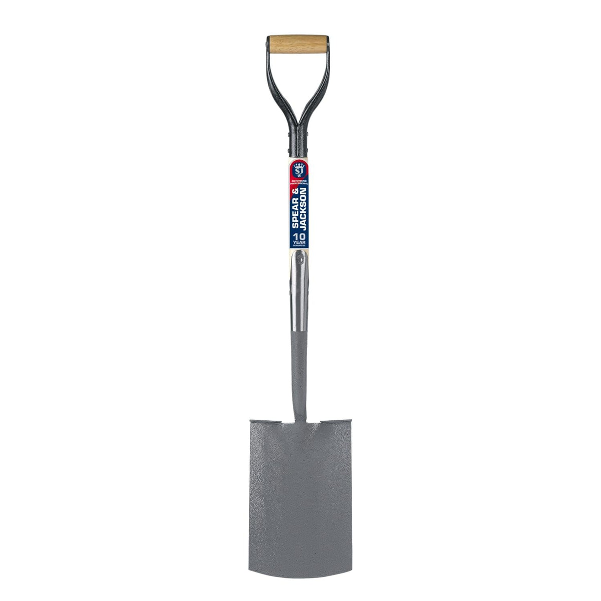 Spear & Jackson 1071AL Neverbend Professional Treaded Digging Spade, Blue