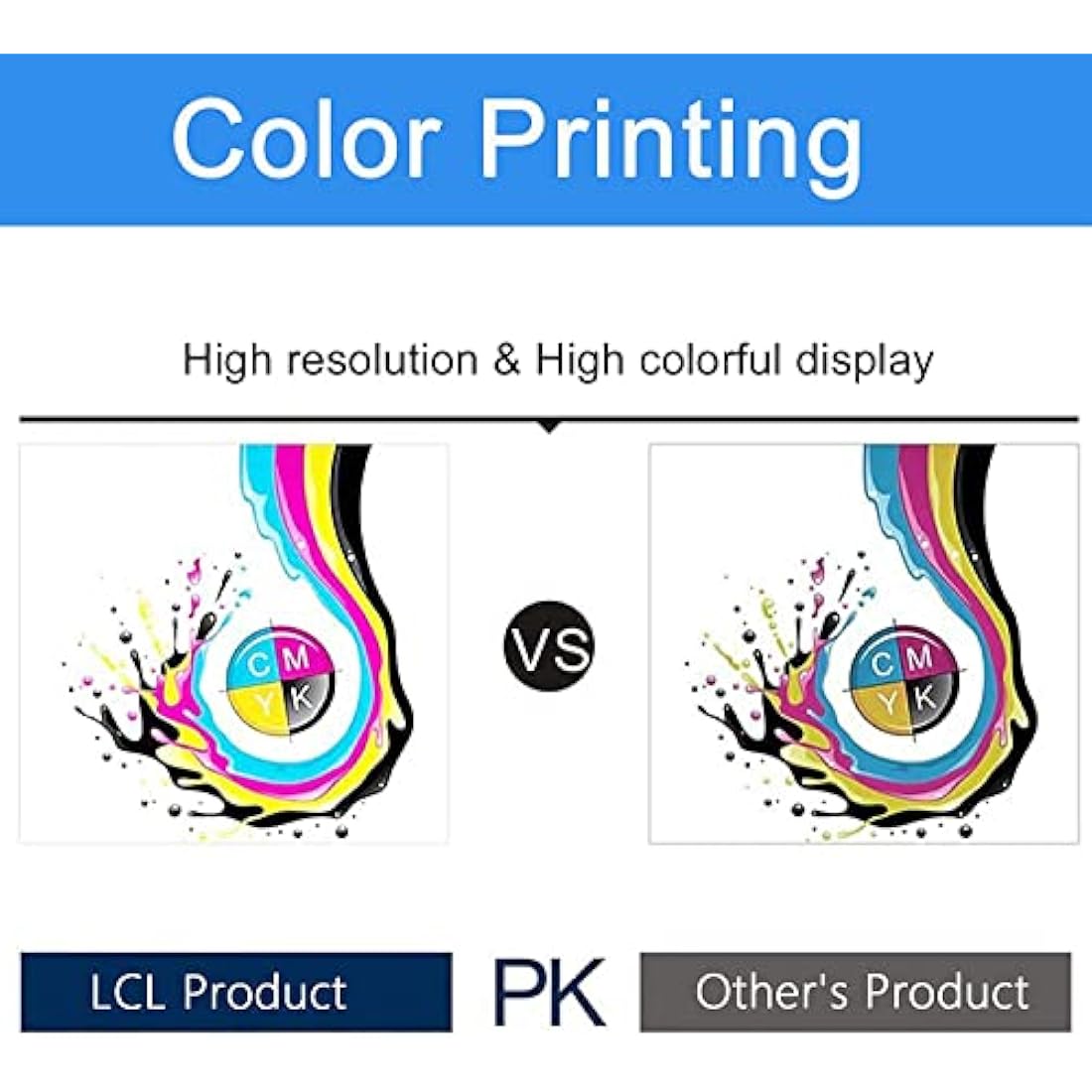 LCL Remanufactured Toner Cartridge 307A CE743A (1 Magenta) Replacement for HP Color Laserjet CP5225 CP5225n CP5225dn