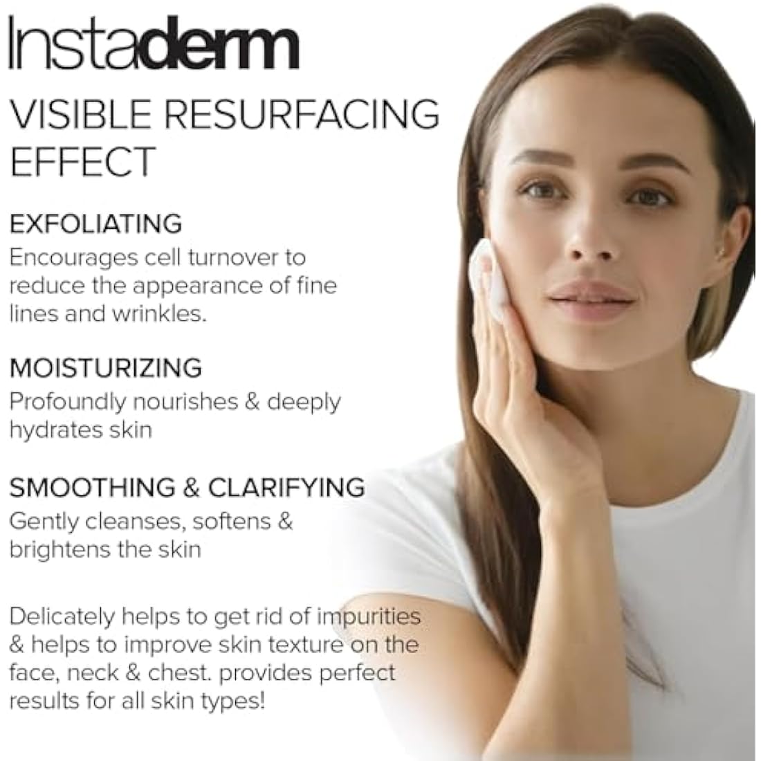 Brightening Exfoliating Peel Pads- Fades & Exfoliates Away Stubborn Dark Spots, Sunspots, Age Spots, Acne Scars & Freckles. Reverse Years of Damage Skin.