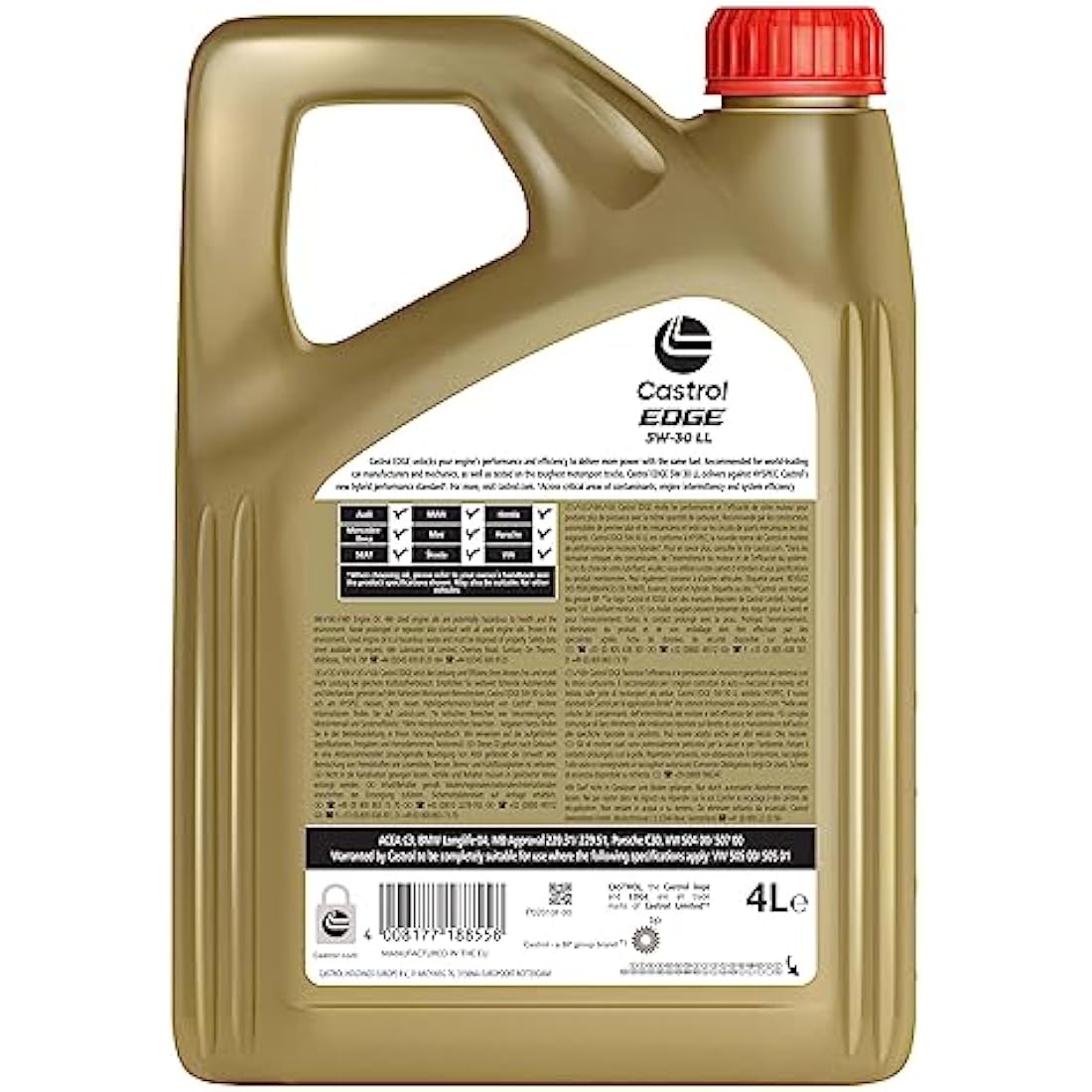 Castrol EDGE 5W-30 LL Engine Oil 4L