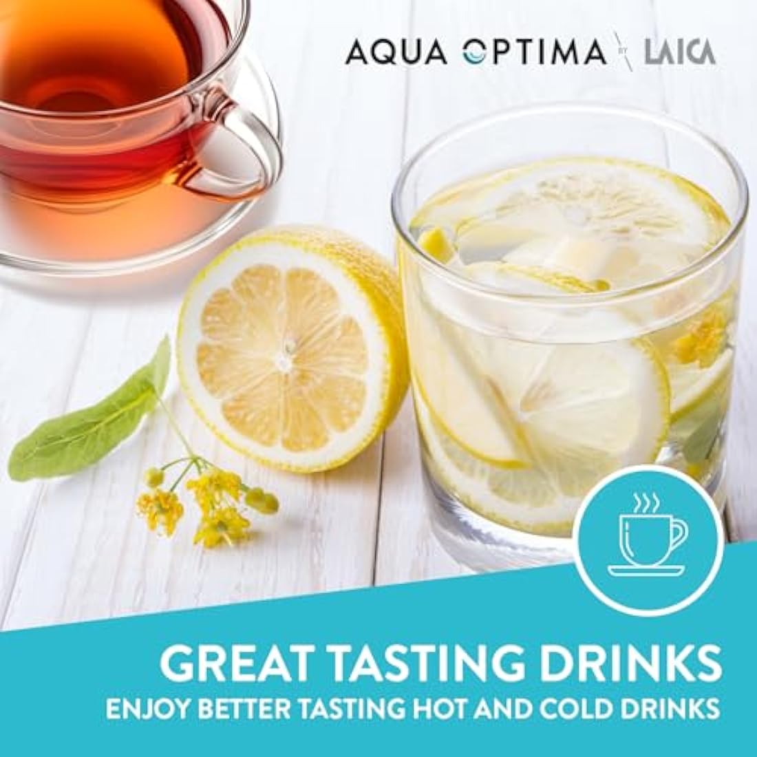 Aqua Optima Evolve+ Water Filter Cartridges 12 Pack - Fits Brita Jugs & Alternative for Maxtra Filters* - Reduces Limescale, Chlorine and Other Impurities - by LAICA (Packaging May Vary)