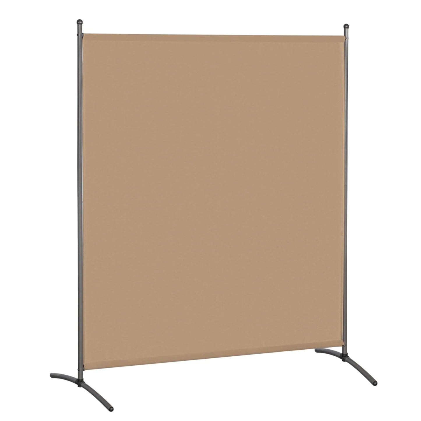 Angel Living 1 Panel Room Divider, Privacy Screen Composed of Polyester Fabric and Sturdy Iron Frame
