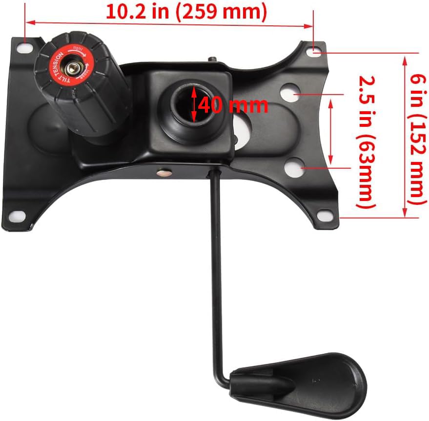 Skelang Tilt Control Mechanism Replacement, Office Chair Tilt Base Control Lift Mechanism, Swivel Base Plate Control Seat Mechanism