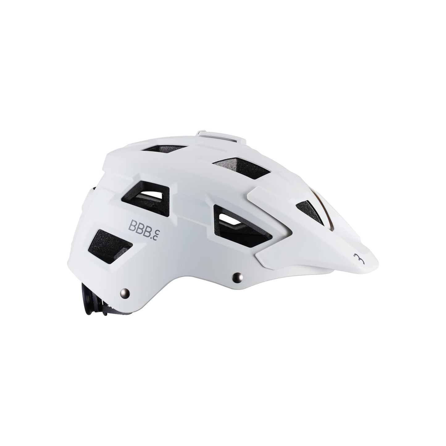 BBB Cycling Bike Helmet MTB Mountain Bike Cycle Helmet with Large Visor for Trek and Trail Bikes, Adult Helmet with Camera Mount ABS Shell Nanga