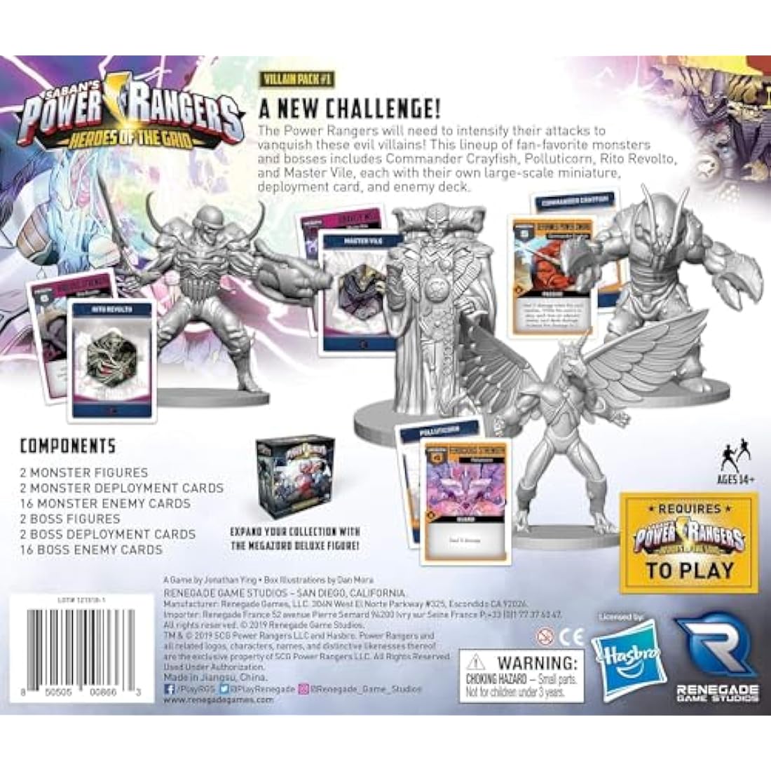 Power Rangers: Heroes of the Grid Villain Pack #1