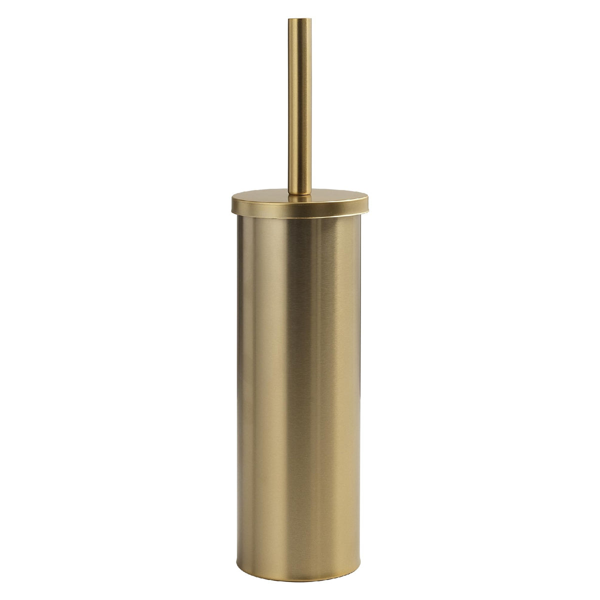 Gedy FLIP BRUSH, Stainless Steel, Matte Gold, 9,1x9,1x37,7cm